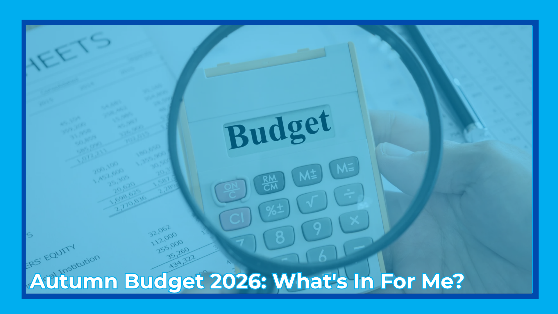 Autumn Budget 2026 fine-print checklist for UK business owners